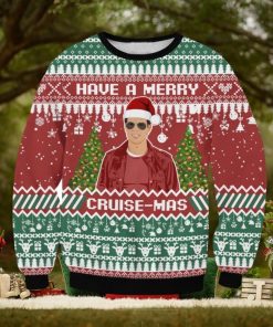 Tom Cruise Have A Merry Cruise mas Ugly Sweater Christmas Gift