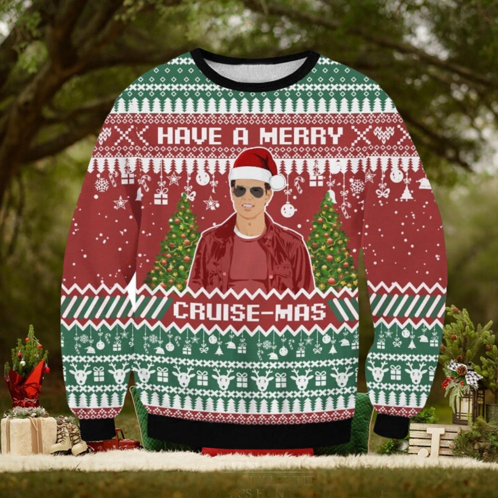Tom Cruise Have A Merry Cruise mas Ugly Sweater Christmas Gift Tom Cruise Have A Merry Cruise mas Ugly Sweater Christmas Gift