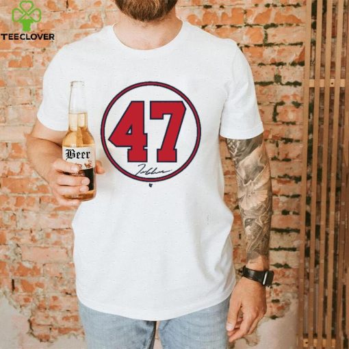 Tom Glavine Number Circle Shirt