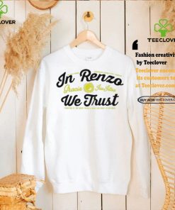 Tom Hardy Wearing In Renzo We Trust Shirt