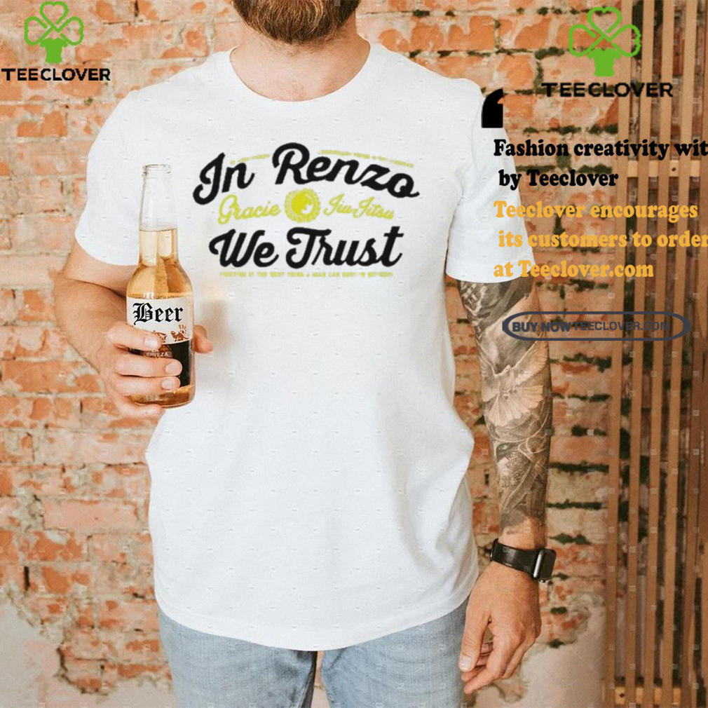 Tom Hardy Wearing In Renzo We Trust Shirt Tom Hardy Wearing In Renzo We Trust Shirt