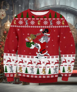 Tom & Jerry Christmas Ugly Sweater
