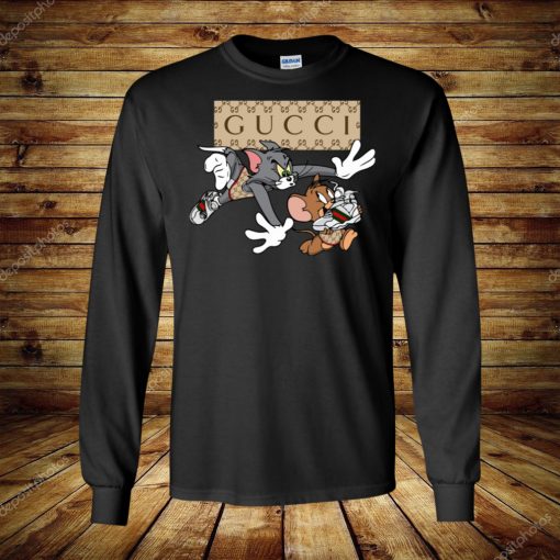 Tom Jerry Gucci Shirt Ls Shirt