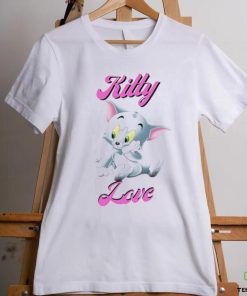 Tom Kitty Love cartoon shirt