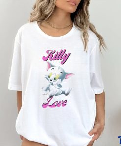 Tom Kitty Love cartoon shirt