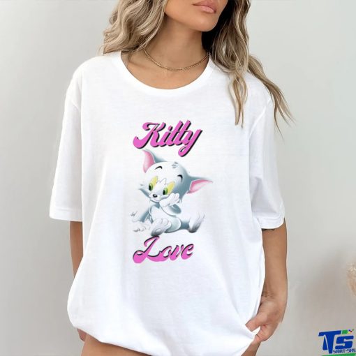Tom Kitty Love cartoon shirt