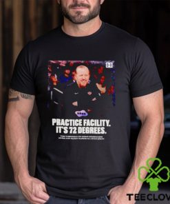 Tom Thibodeau Practice facility it’s 72 degrees poster hoodie, sweater, longsleeve, shirt v-neck, t-shirt