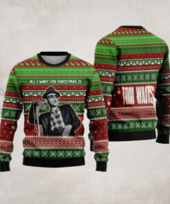 Tom Waits Ugly Christmas Sweater