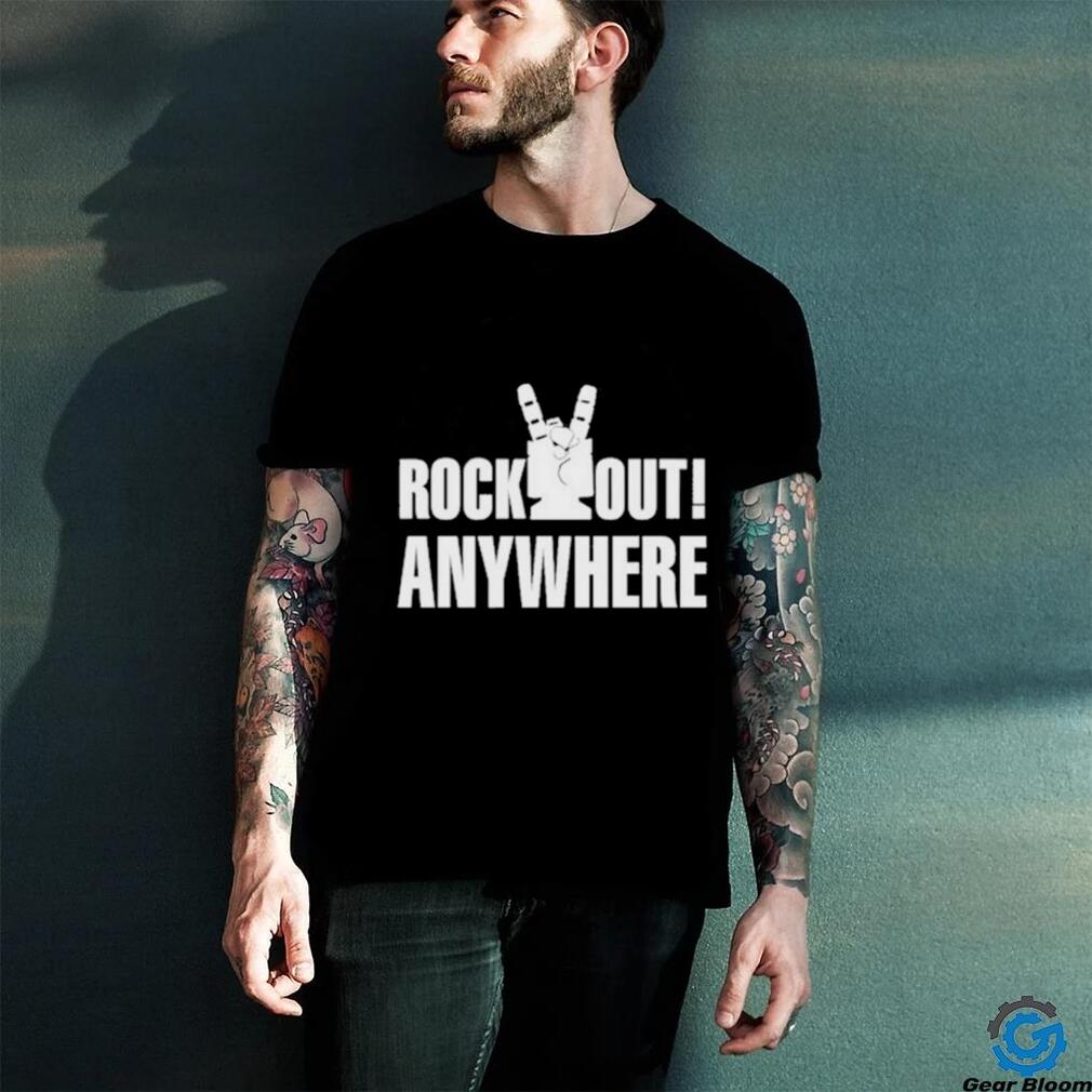 Tom Warren Rock Out Anywhere Shirt Tom Warren Rock Out Anywhere Shirt