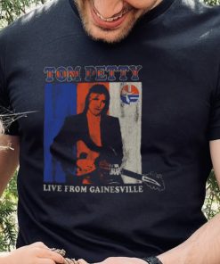 Tom petty florida gators original retro brand live from gainesville shirt