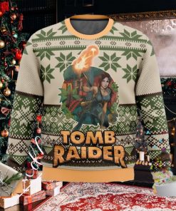 Tomb Raider Ugly Christmas Sweater