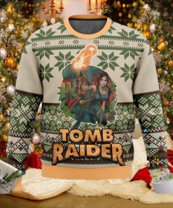 Tomb Raider Ugly Christmas Sweater