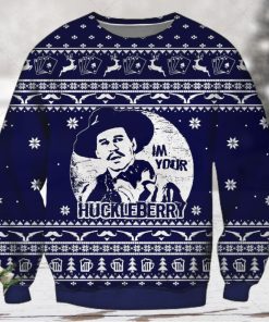 Tombstone I m Your Huckleberry Ugly Christmas Sweater 3D Shirt