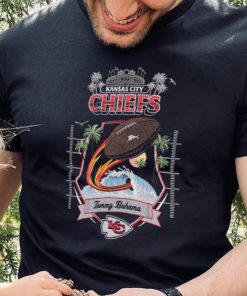 Tommy Bahama Black Kansas City Chiefs Tidal Kickoff Camp Shirt
