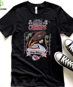 Tommy Bahama Black Kansas City Chiefs Tidal Kickoff Camp Shirt