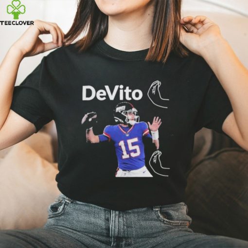 Tommy Devito 15 Tommy Cutlets New York Giants Shirt