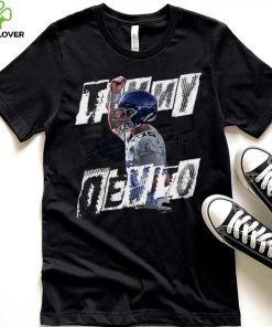 Tommy Devito player New York Giants football pose retro 2024 shirt
