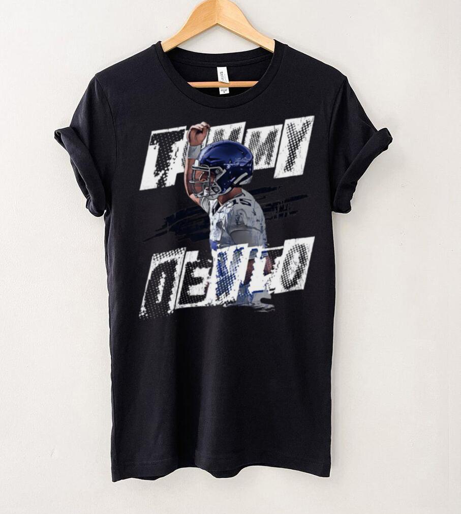 Tommy Devito player New York Giants football pose retro 2024 shirt Tommy Devito player New York Giants football pose retro 2024 shirt