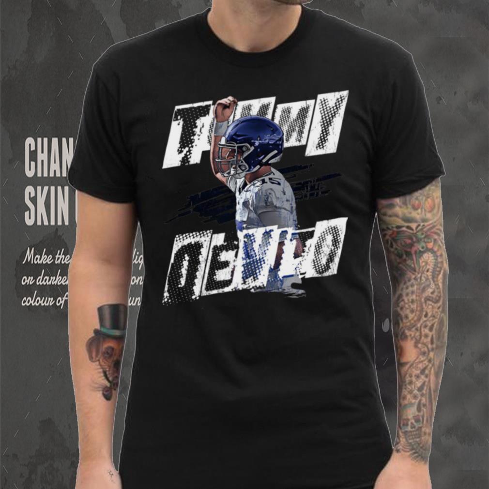 Tommy Devito player New York Giants football pose retro 2024 shirt Tommy Devito player New York Giants football pose retro 2024 shirt