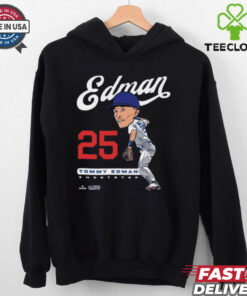 Tommy Edman #25 MLBPA Los Angeles Dodgers MLB Shortstop t shirt