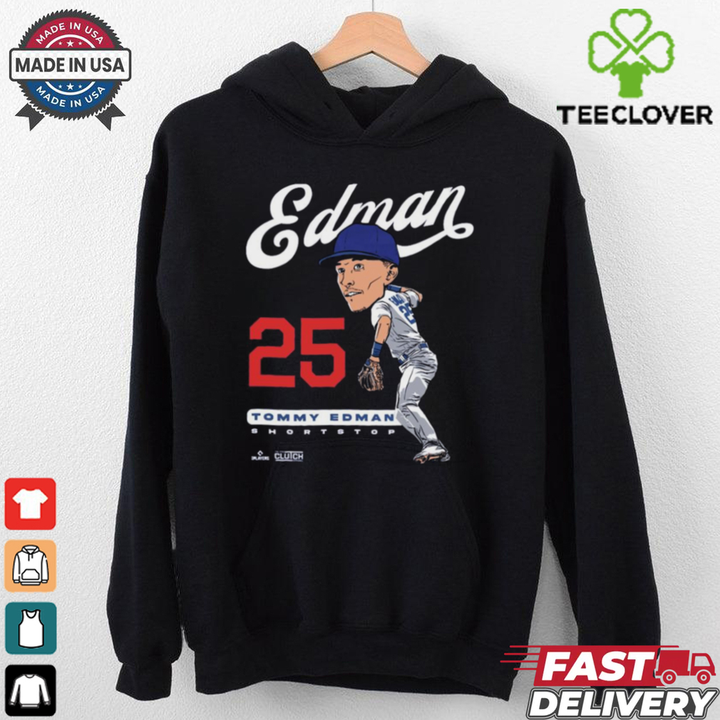 Tommy Edman #25 MLBPA Los Angeles Dodgers MLB Shortstop t shirt Tommy Edman #25 MLBPA Los Angeles Dodgers MLB Shortstop t shirt