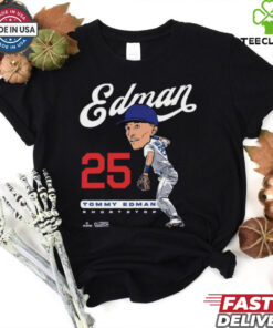 Tommy Edman #25 MLBPA Los Angeles Dodgers MLB Shortstop t shirt