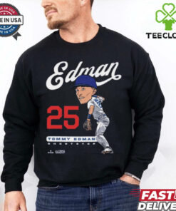 Tommy Edman #25 MLBPA Los Angeles Dodgers MLB Shortstop t shirt
