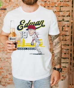 Tommy Edman St. Louis Cardinals shortstop chibi shirt