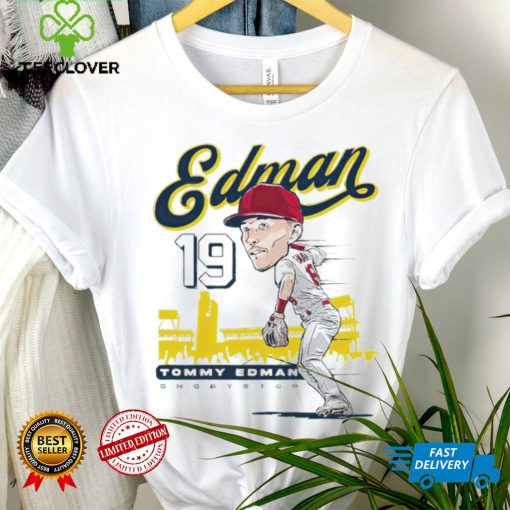 Tommy Edman St. Louis Cardinals shortstop chibi hoodie, sweater, longsleeve, shirt v-neck, t-shirt