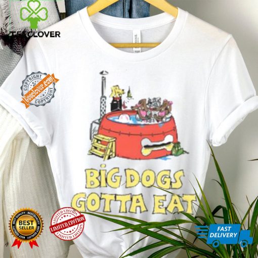 Tommy G Big Dogs Gotta Eat Pool Party Shirt