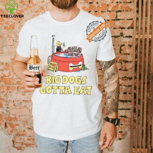 Tommy G Big Dogs Gotta Eat Pool Party Shirt