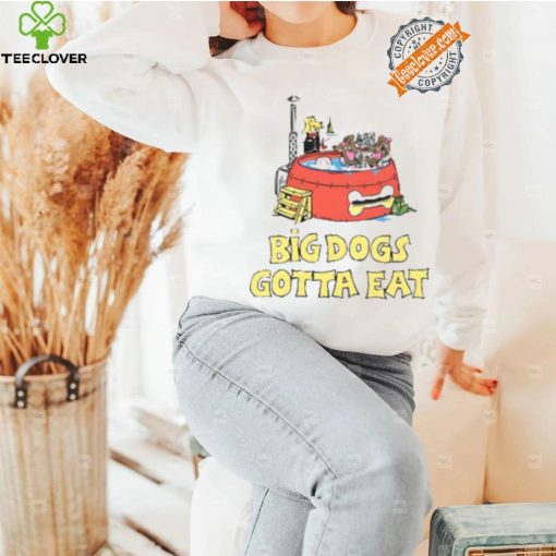 Tommy G Big Dogs Gotta Eat Pool Party Shirt