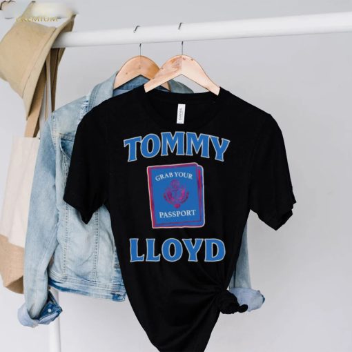 Tommy Lloyd Grab Your Passport hoodie, sweater, longsleeve, shirt v-neck, t-shirt