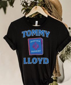 Tommy Lloyd Grab Your Passport hoodie, sweater, longsleeve, shirt v-neck, t-shirt