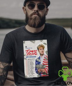 TommyInnit The 2024 USA Tour Poster t shirt