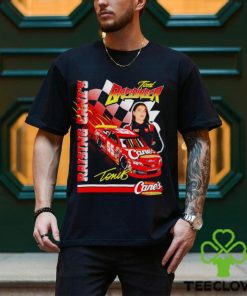 Toni Breidinger no 55 Raising Cane’s Toyota Camry shirt