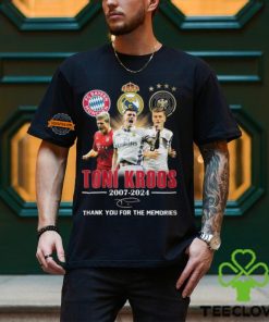 Toni Kroos 2007 2024 Thank You For The Memories T Shirt 1 Toni Kroos 2007 2024 Thank You For The Memories T Shirt