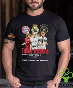 Toni Kroos 2007 2024 Thank You For The Memories T Shirt 3 Toni Kroos 2007 2024 Thank You For The Memories T Shirt