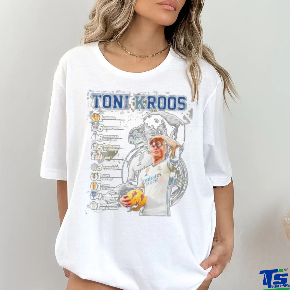Toni Kroos Special Thank You Real Madrid Football Club Shirt Toni Kroos Special Thank You Real Madrid Football Club Shirt