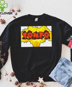 Tonto professional wrestler cloud logo shirt