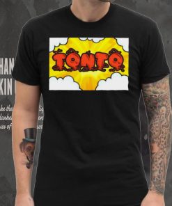 Tonto professional wrestler cloud logo shirt