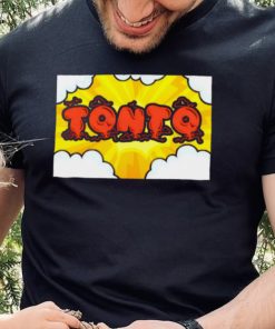 Tonto professional wrestler cloud logo shirt