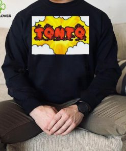 Tonto professional wrestler cloud logo shirt