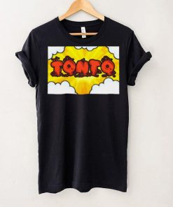 Tonto professional wrestler cloud logo shirt