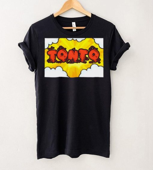 Tonto professional wrestler cloud logo shirt