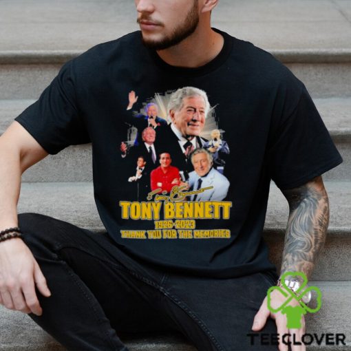 Tony Bennett 1926 2023 Signatures Thank You For The Memories Shirt