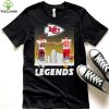 Tony Gonzalez And Patrick Travis Kelce Legends Kansas City Chiefs Signatures Shirt