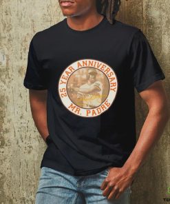Tony Gwynn Mr. Padre 25 Year Anniversary San Diego Padres baseball signature shirt