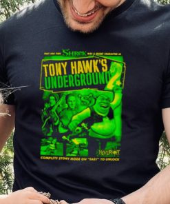Tony Hawk’s Underground Shrek 2 Hoodie Shirt