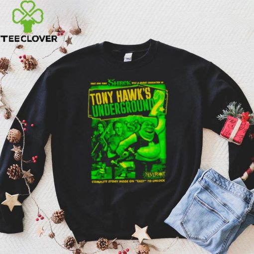 Tony Hawk’s Underground Shrek 2 Hoodie Shirt